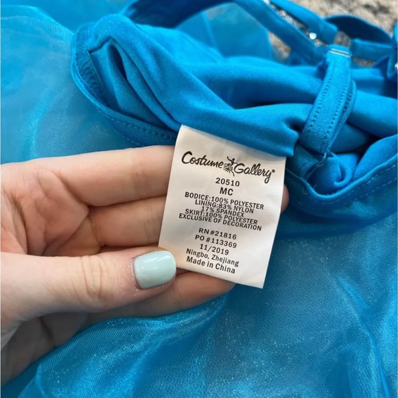 Costume Gallery Blue Sequin Ballet Dance Costume - Picture 10 of 10